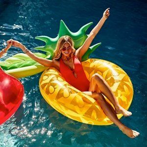 Sunnylife Pineapple Float Pool Ring Inner Tube NWT